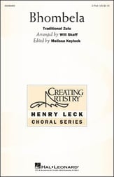 Bhombela Two-Part choral sheet music cover